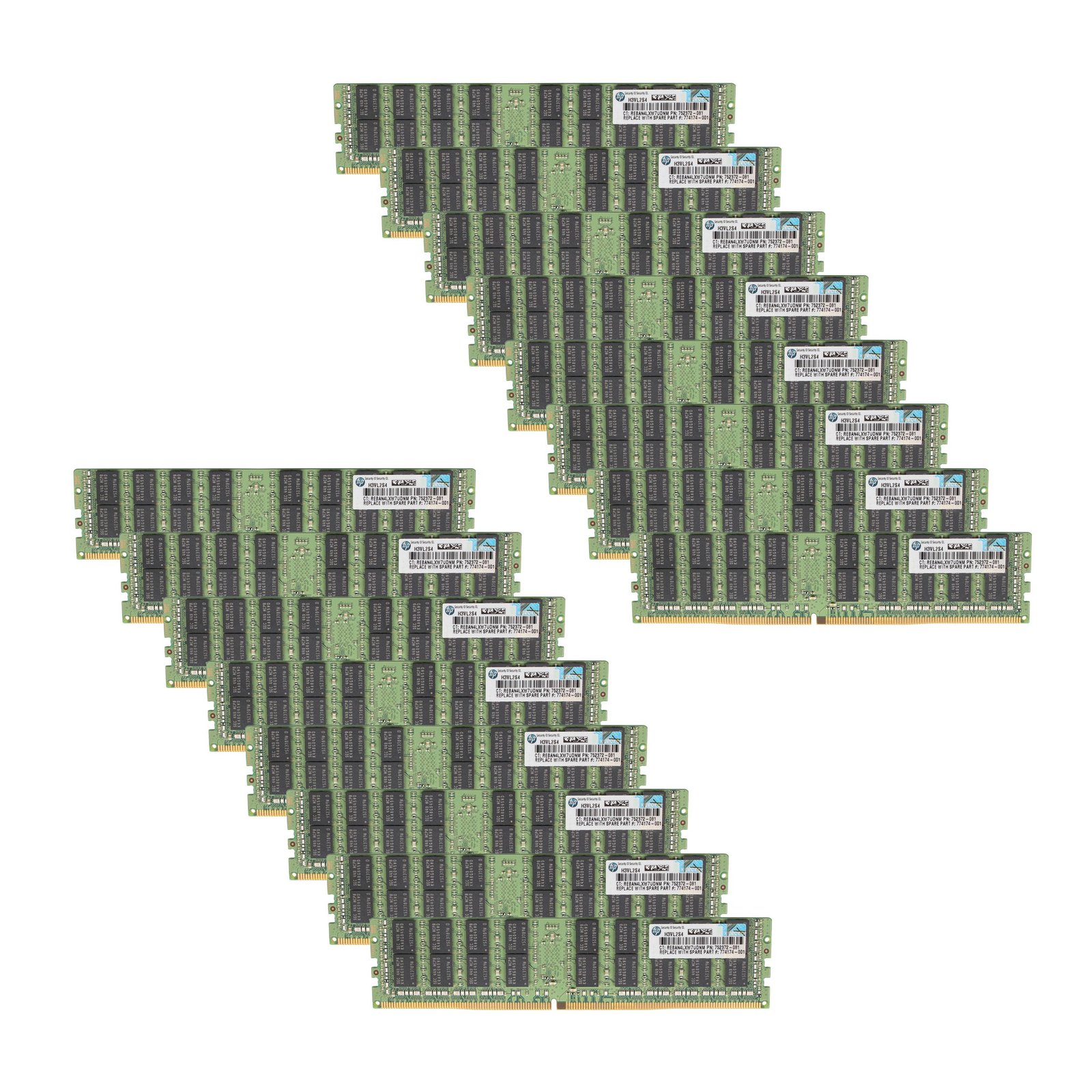 HPE 1TB (16*64GB LRDIMM) 2400MHz Memory Upgrade for HPE BL460c/DL360/DL380/DL560/DL580/ML350 Gen9 Servers (HPE)