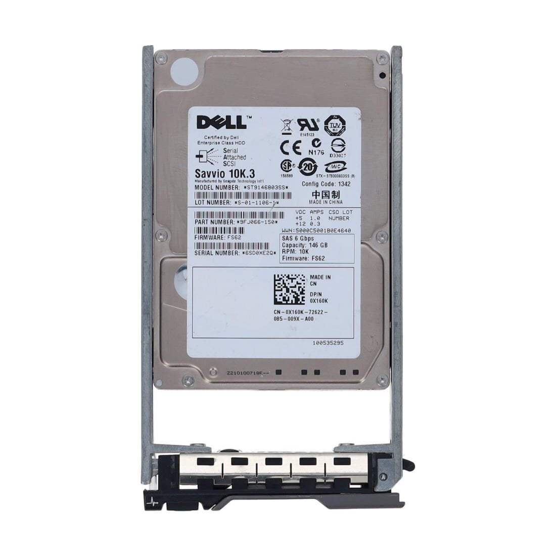 Dell Hard Drive 146GB 10K Single Port SAS - Image 6